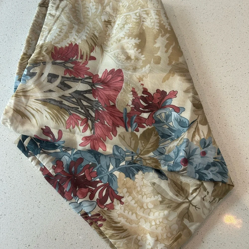 Williams Sonoma Floral Pillow Cover